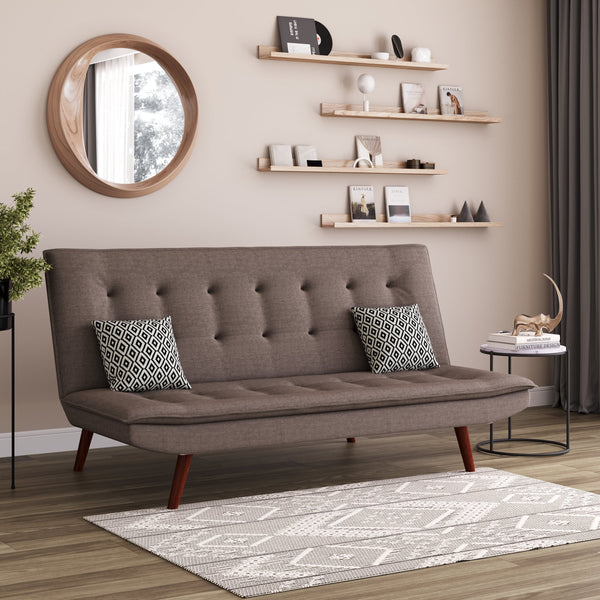 Schlafsofa LEON taupe