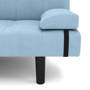 Schlafsofa LINUS multifunktinal hellblau