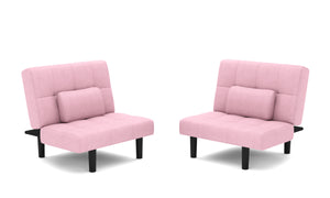 Schlafsofa LINUS multifunktional rosa