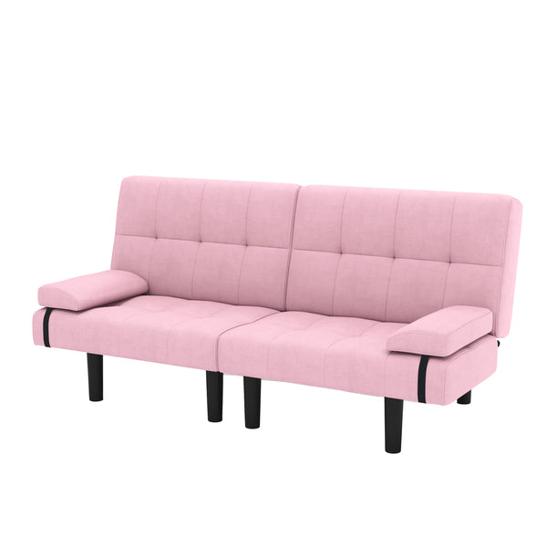 Schlafsofa LINUS multifunktional rosa