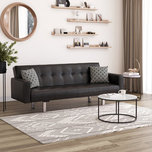Schlafsofa YALE schwarz