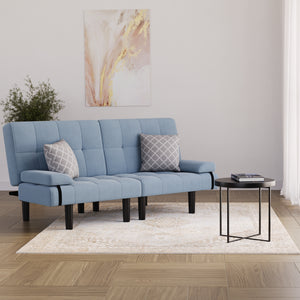 Schlafsofa LINUS multifunktinal hellblau