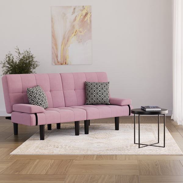 Schlafsofa LINUS multifunktional rosa