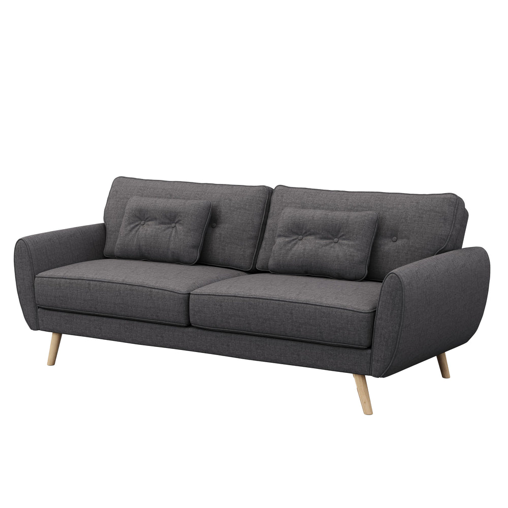 Divano letto MADDIE in antracite