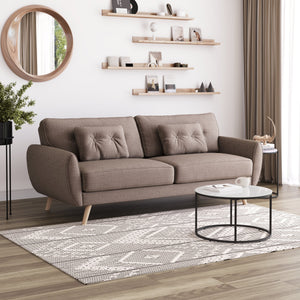 Schlafsofa MADDIE braun
