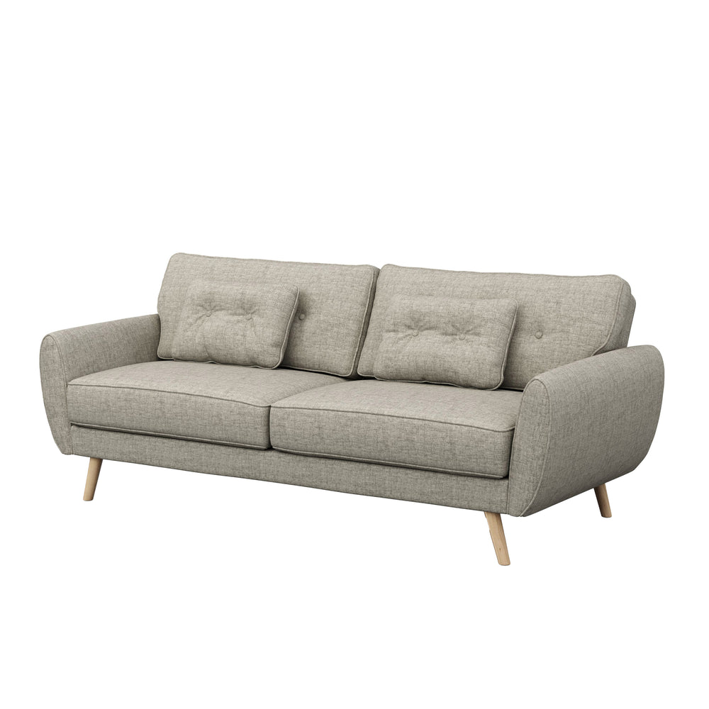Divano letto MADDIE, grigio