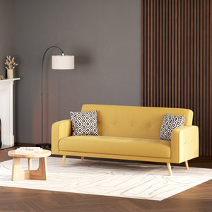 Schlafsofa SAIDY gelb