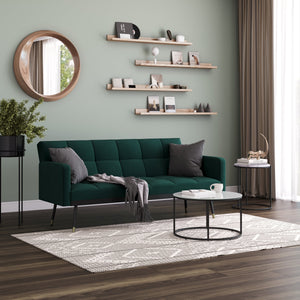 Schlafsofa CALVIN dunkelgrün