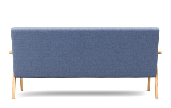 Sofa EDDY 3-Sitzer blau