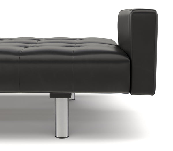 Schlafsofa YALE schwarz