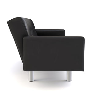 Schlafsofa YALE schwarz