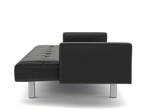 Schlafsofa YALE schwarz