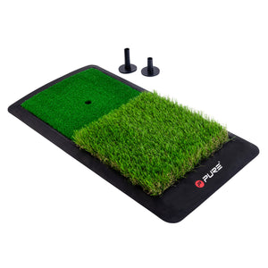 Pure2Improve Dual Turf Golf Trainingsmatte 60 x 31 cm