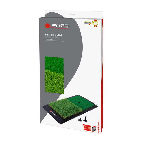 Pure2Improve Dual Turf Golf Trainingsmatte 60 x 31 cm