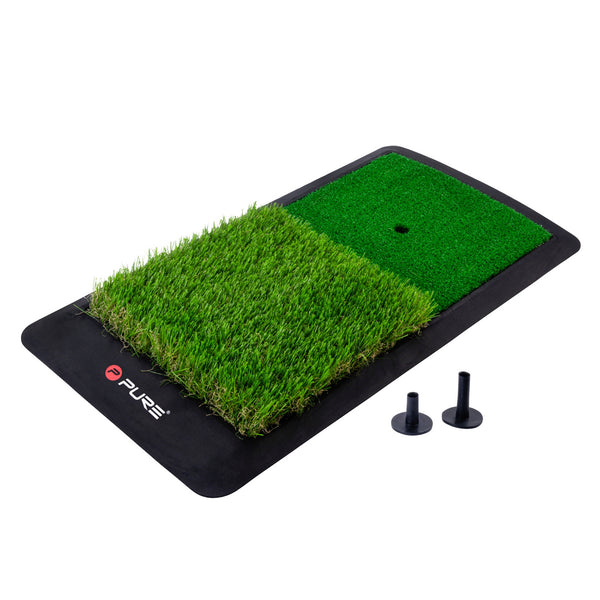 Pure2Improve Dual Turf Golf Trainingsmatte 60 x 31 cm