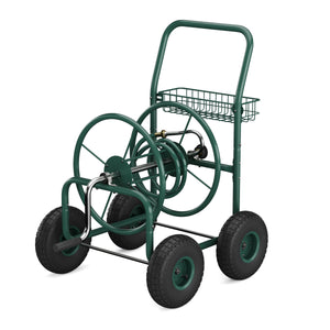 Schlauchwagen Stahl grün