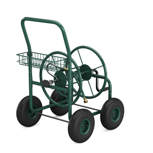 Schlauchwagen Stahl grün