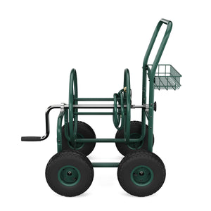 Schlauchwagen Stahl grün