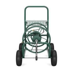 Schlauchwagen Stahl grün