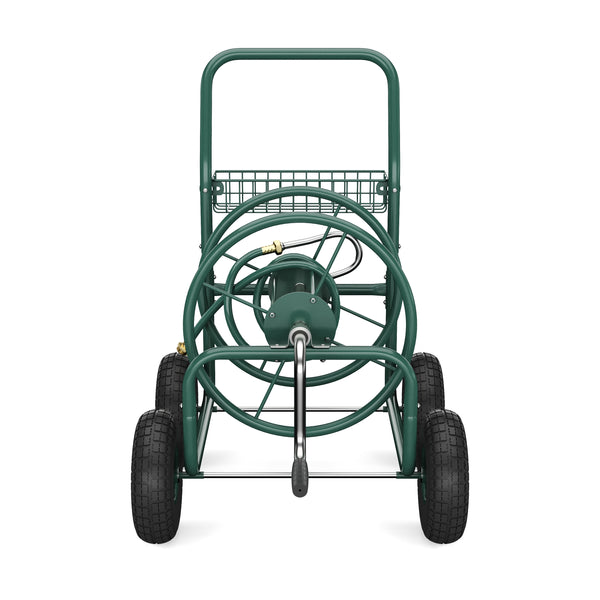 Schlauchwagen Stahl grün