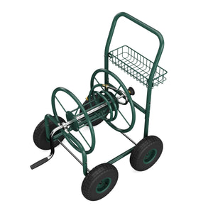 Schlauchwagen Stahl grün