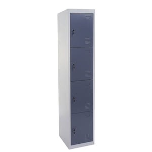 Schliessfach Boston Spind Metall 180x38x45cm blau