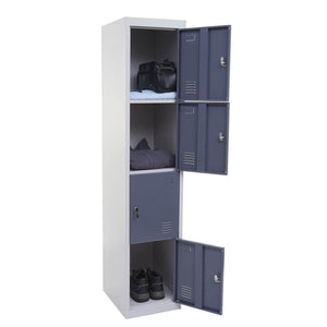 Schliessfach Boston Spind Metall 180x38x45cm blau