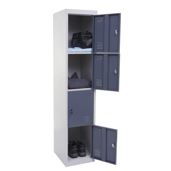 Schliessfach Boston Spind Metall 180x38x45cm blau