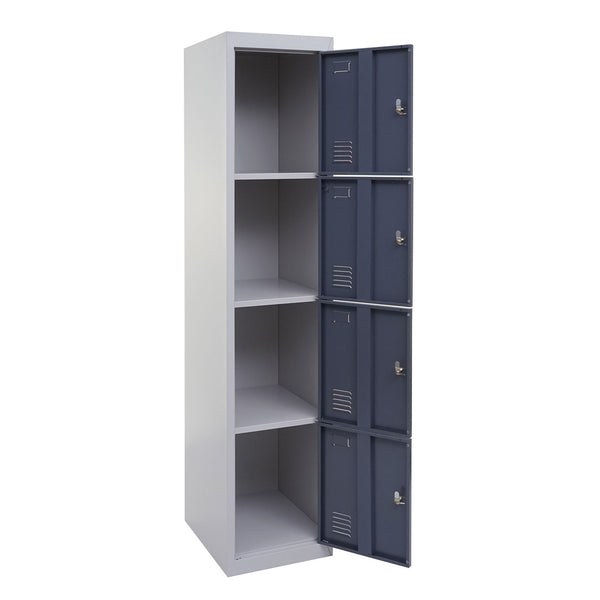 Schliessfach Boston Spind Metall 180x38x45cm blau