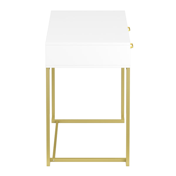 CLIO dressing table white/gold