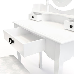 EDITH white dressing table