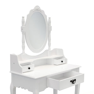 EDITH white dressing table