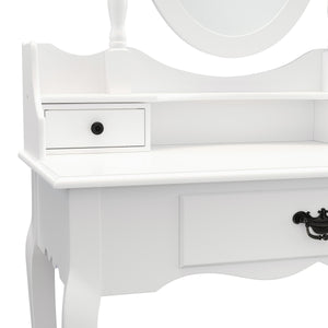 EDITH white dressing table