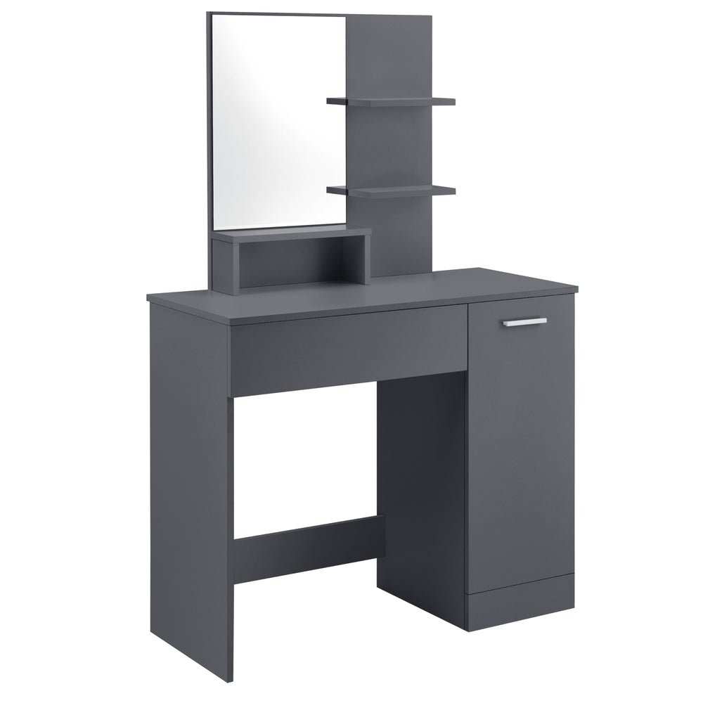 Dressing table/vanity Krugersdorp 138x90x38cm with mirror and drawer