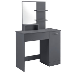 Dressing table/vanity Krugersdorp 138x90x38cm with mirror and drawer