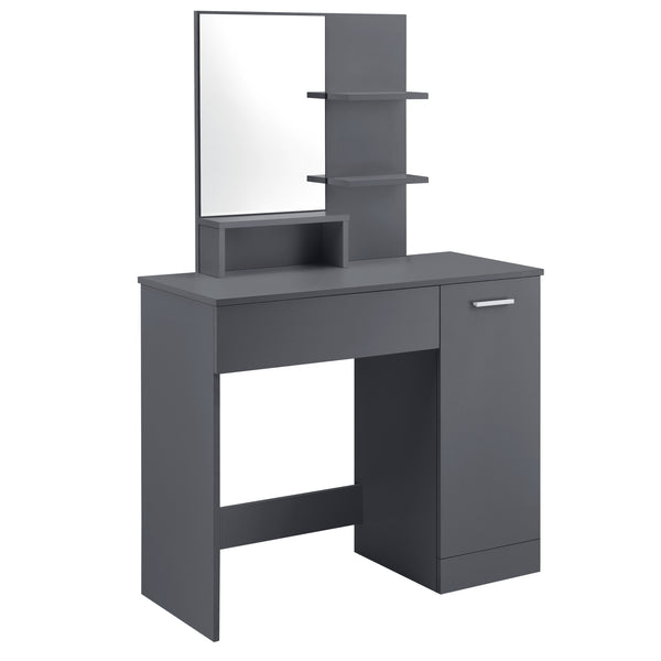 Dressing table/vanity Krugersdorp 138x90x38cm with mirror and drawer