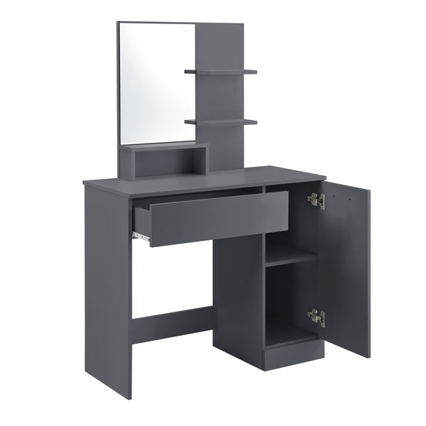 Dressing table/vanity Krugersdorp 138x90x38cm with mirror and drawer