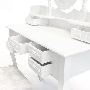 SARA white dressing table