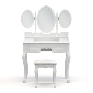 SARA white dressing table