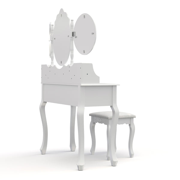 SARA white dressing table