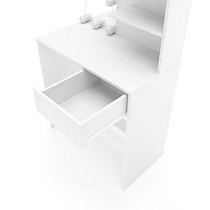 MELISSA LED dressing table, white