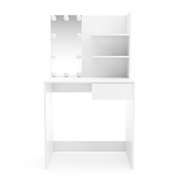 MELISSA LED dressing table, white