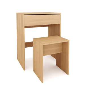 Dressing table with stool SUSAN brown