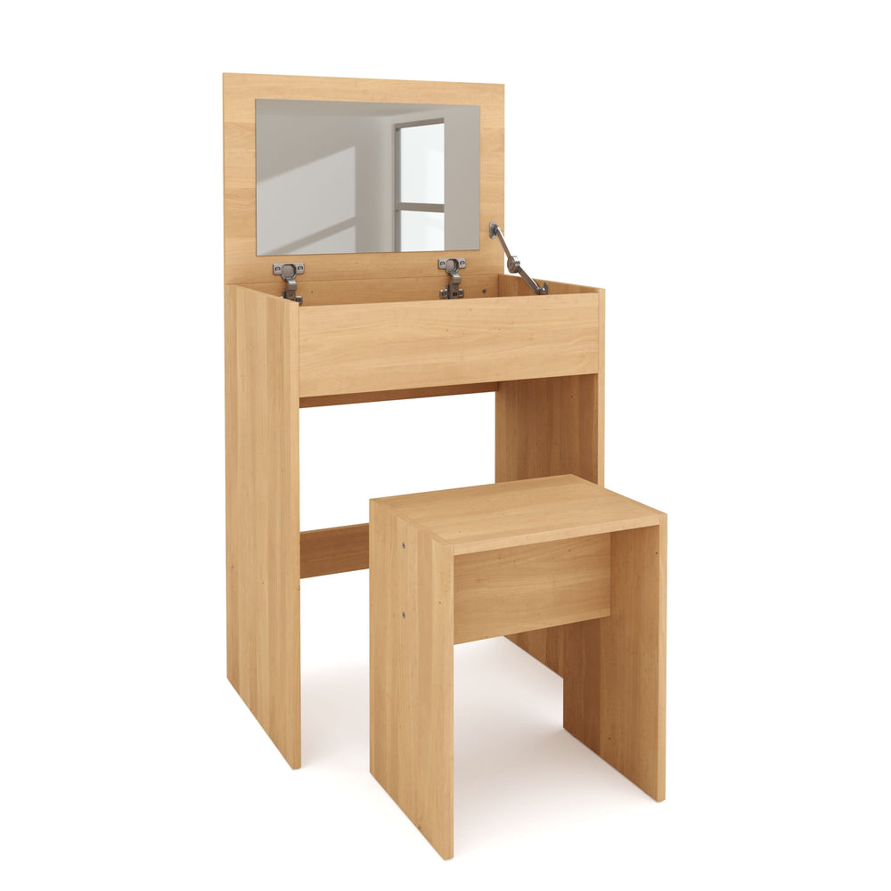 Dressing table with stool SUSAN brown