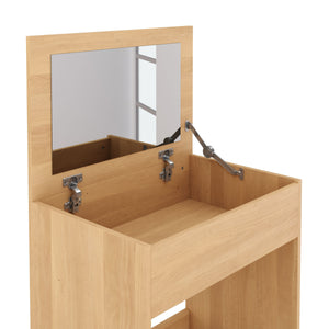 Dressing table with stool SUSAN brown