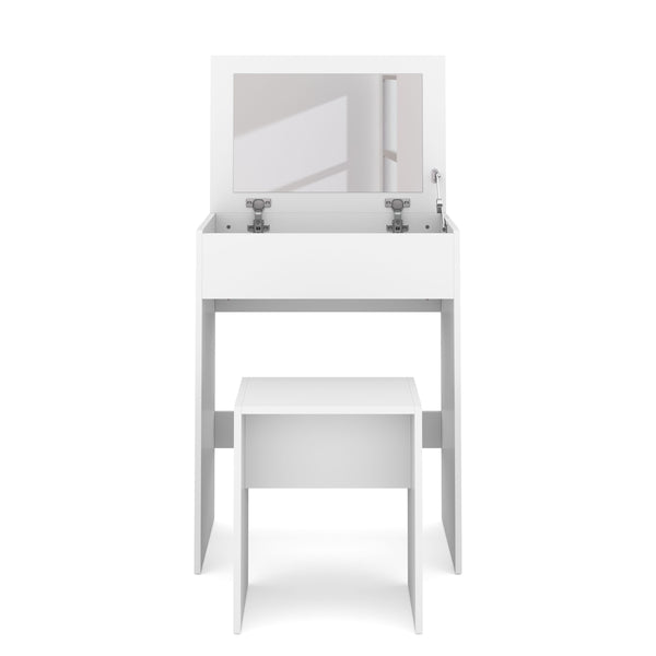 Dressing table with stool SUSAN white