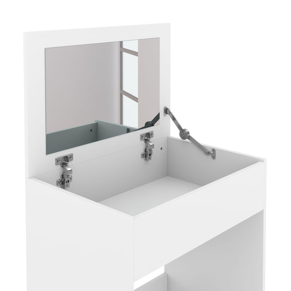 Dressing table with stool SUSAN white