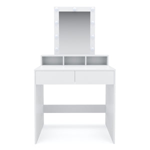 FIONA LED white dressing table