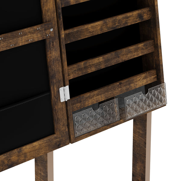 Schmuckschrank mit Spiegel Vintage BONITA