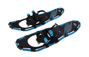 Schneeschuhe MAXI blau mit Stöcken